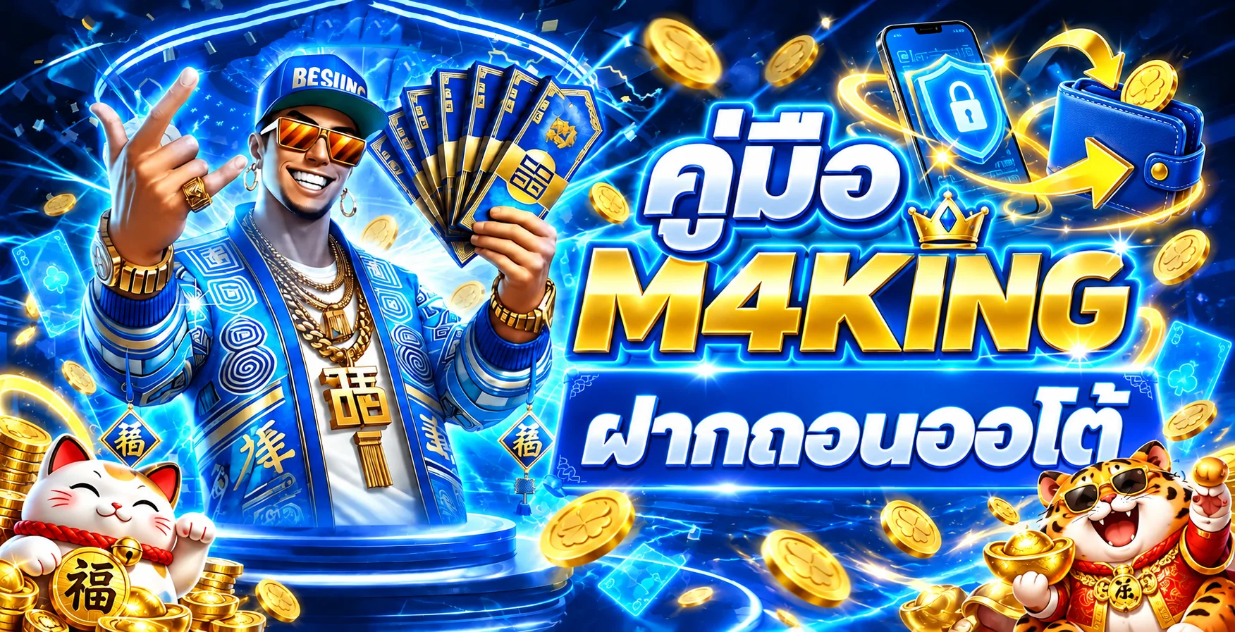 M4KING ฝากถอนออโต้ คู่มือตรวจรายการและแก้ปัญหา
